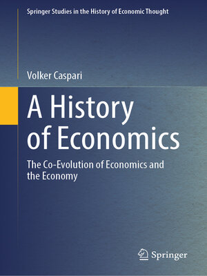 cover image of A History of Economics
